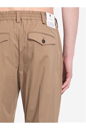 Brown cotton blend  trousers PT TORINO | CORSRBB30REWVD050060